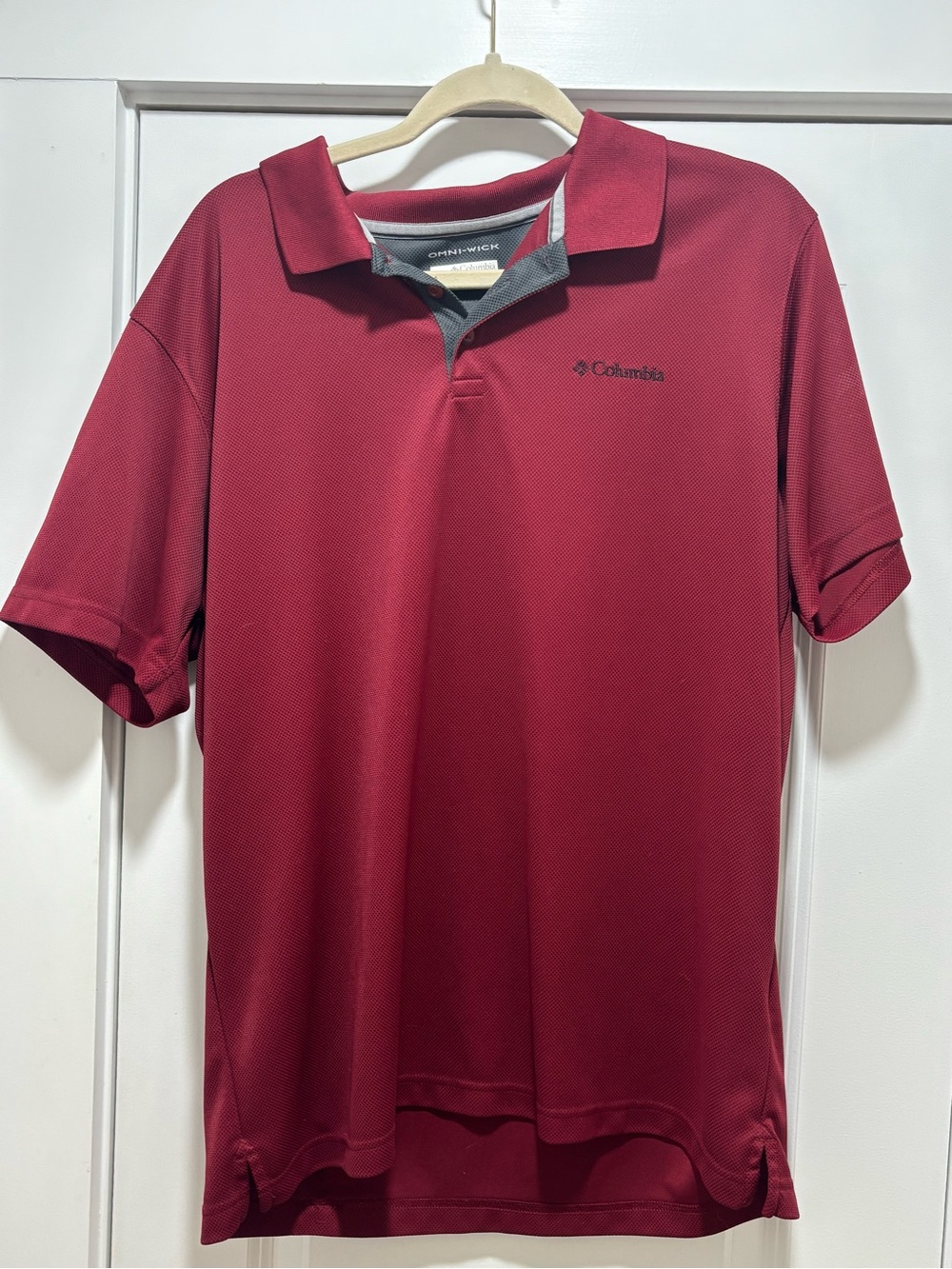 Columbia Men’s Maroon Performance Polo